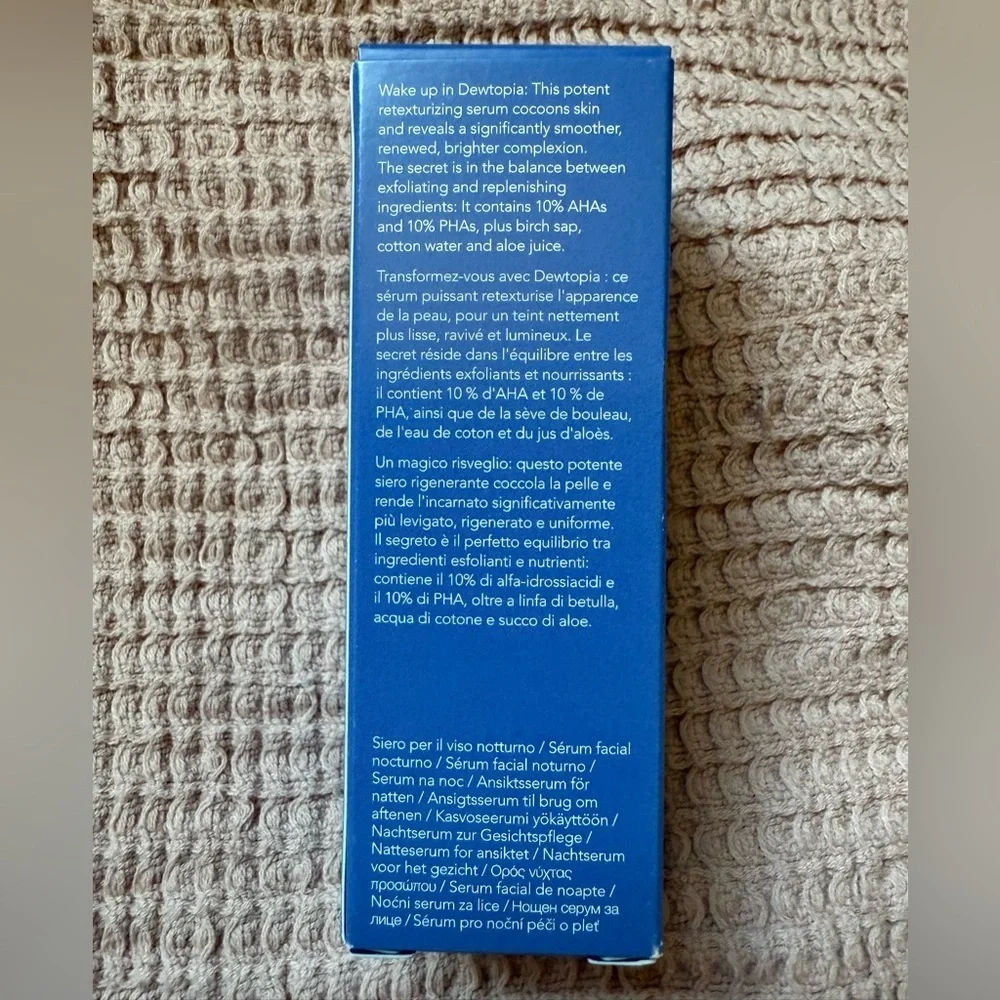 NIB OLEHENRIKSEN Dewtopia 20% Acid Night Treatment. Full size - Retail $60